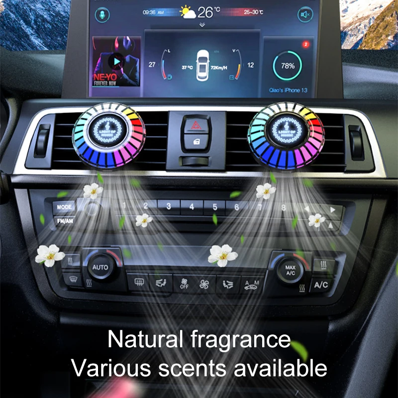 RGB LED Music Car Light – Sound & APP Control