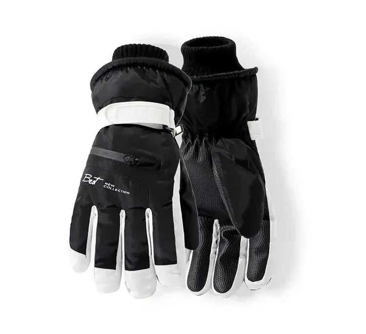 Thick waterproof warm gloves