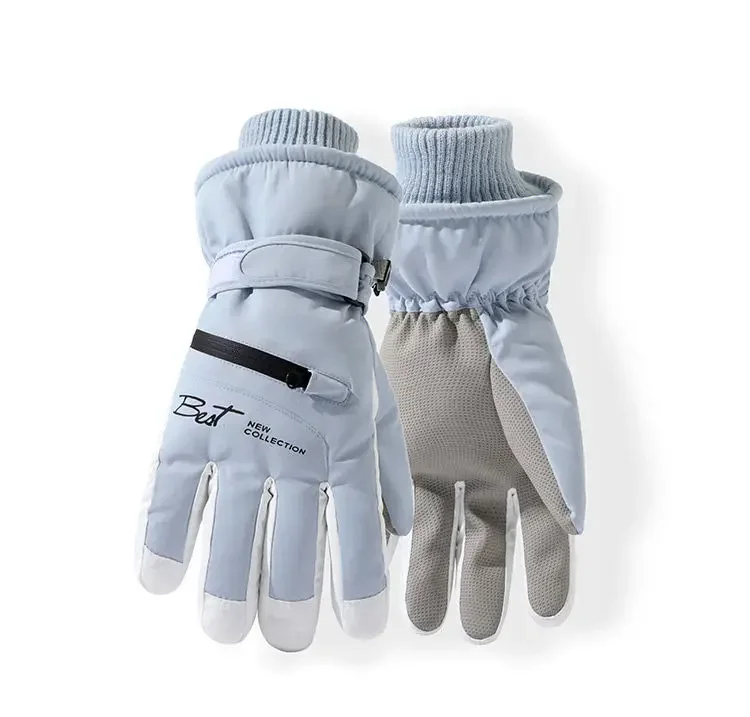 Thick waterproof warm gloves