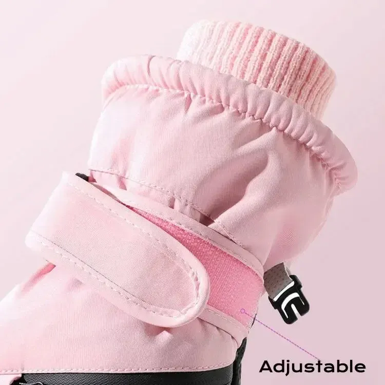 Thick waterproof warm gloves