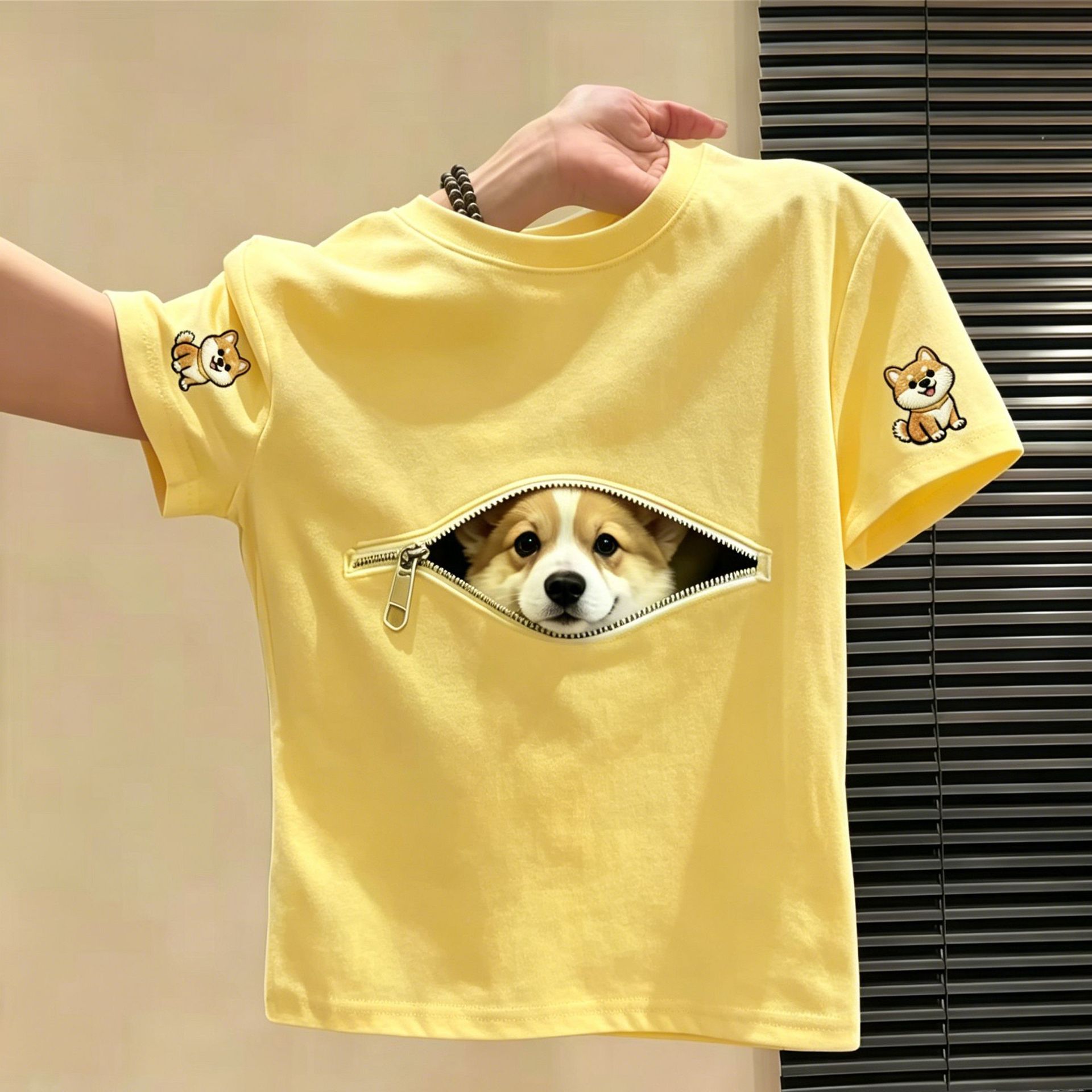 Unisex 100% Cotton Kids Cartoon Summer Short Sleeve Tee