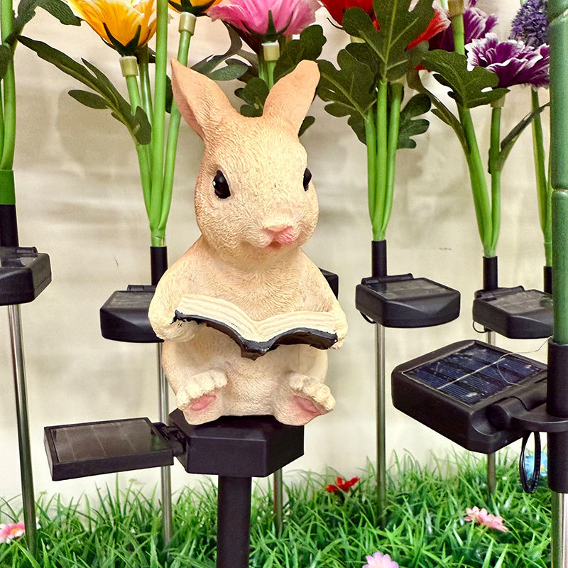 🦉 Dekorativní solární lampa Sova – teplé světlo pro vaši zahradu