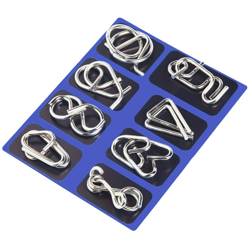 🧠 IQ Toys vzdělávací intelektuální hračky, kovové puzzle, hlavolamy.