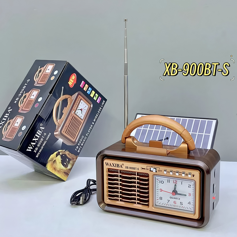 Specifikace:Rádio (se solárním panelem)