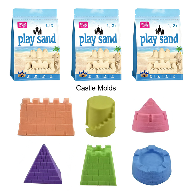 Barevný písek Space Magic Stretchy Clay – měkká, nepřilnavá a bezpečná hračka pro děti