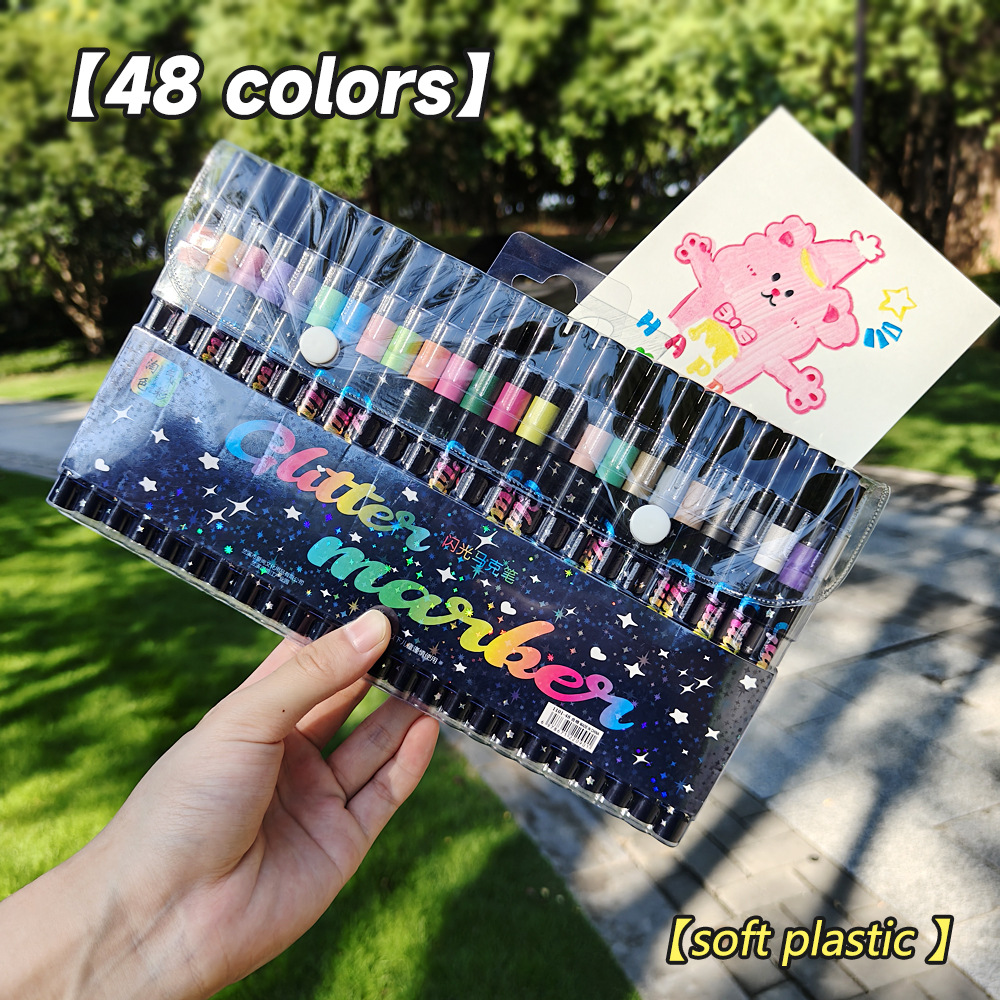 🔥✨️Sada oboustranných zvýrazňovačů