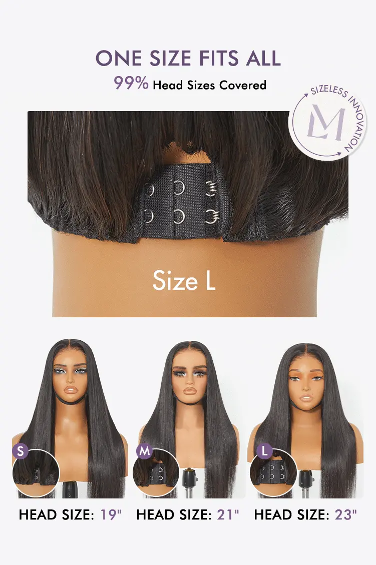 Luvme All-Day Comfort™ Wig Blunt Cut Bob Glueless Minimalist HD Lace Short Human Hair Wig