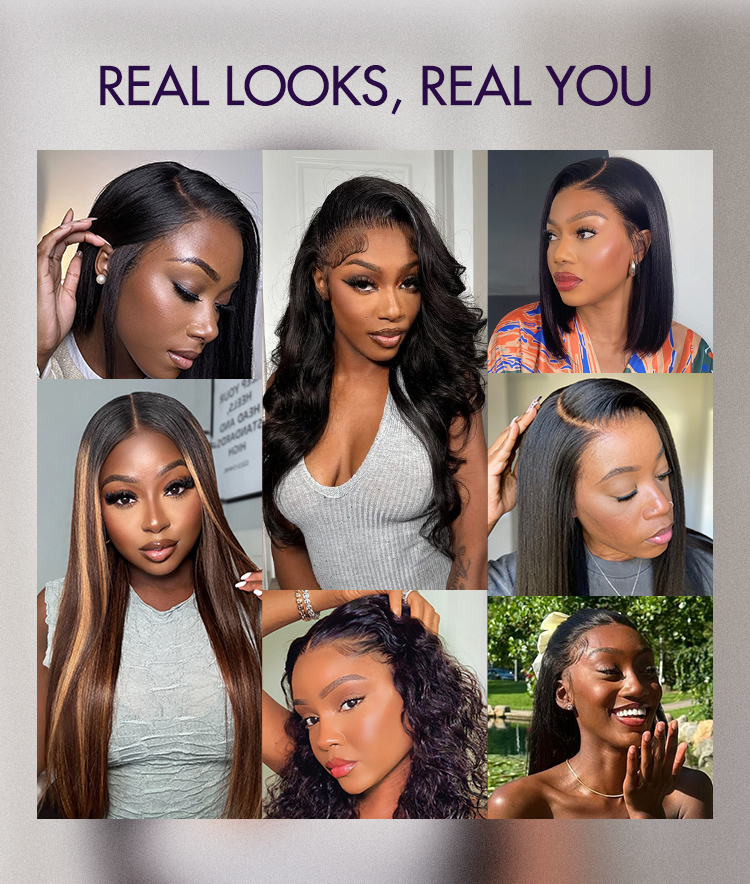 PreMax Wigs - Nature Max Yaki / Silky Bob Ear-to-Ear Glueless 13x6 Frontal HD Lace Short Bob Wig