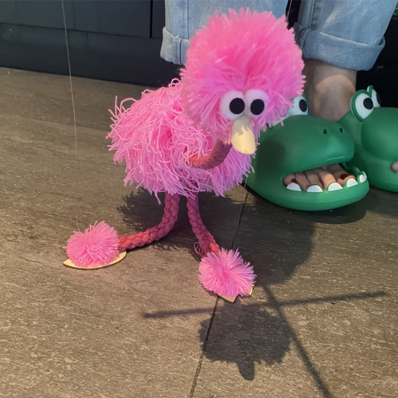 Pull-string Wooden Puppet Bird - Fun & Creative IQ Toy