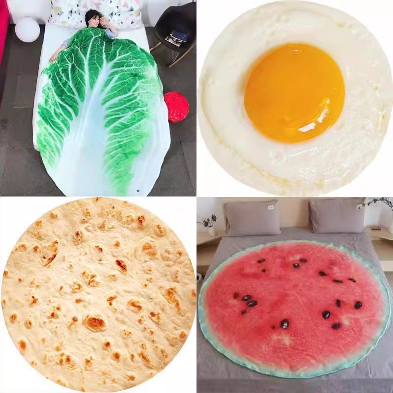 Creative Fun Food Blanket