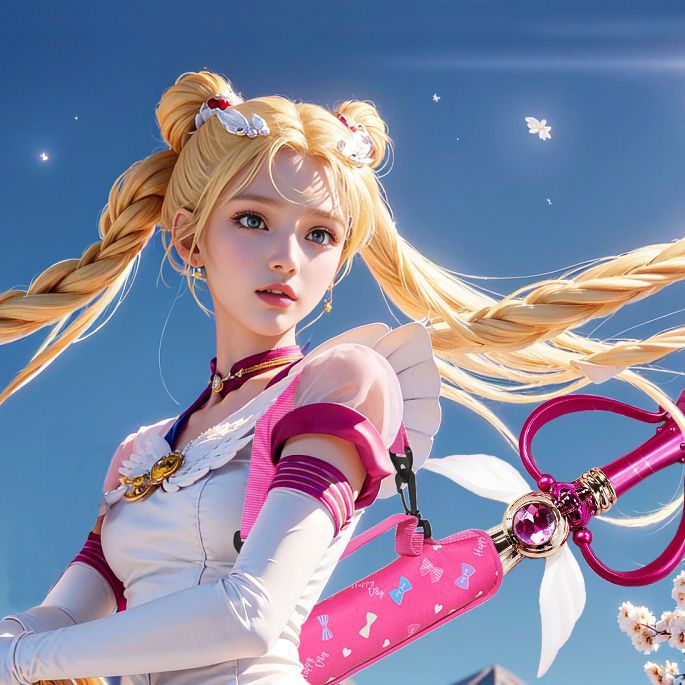 Magical Girl Cosplay Umbrella