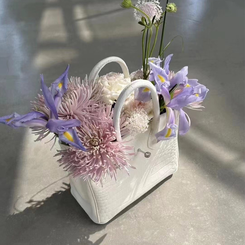 Handbag-Inspired Vase
