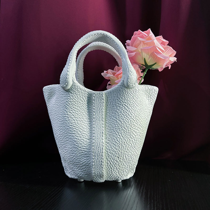 Elegant Handbag Flower Arrangement Decor