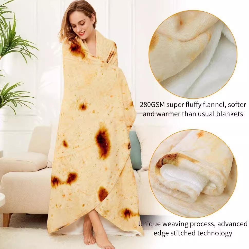 Creative Fun Food Blanket
