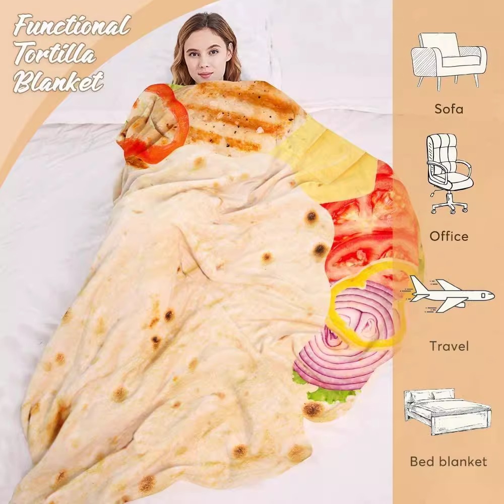 Creative Fun Food Blanket