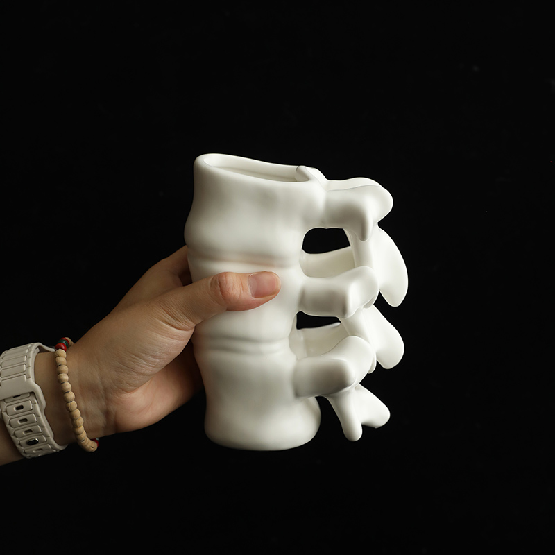 Spine Ceramic Mug & Vase Set