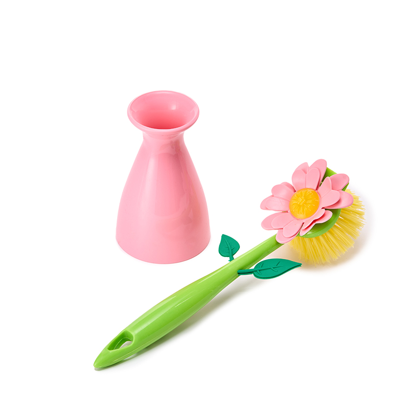 Flower-Shaped Kitchen Scrub Brush