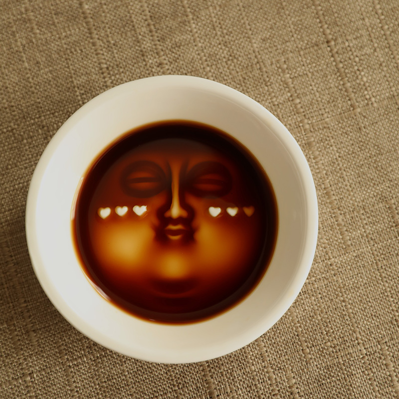 Funny 3D Face Soy Sauce Dish