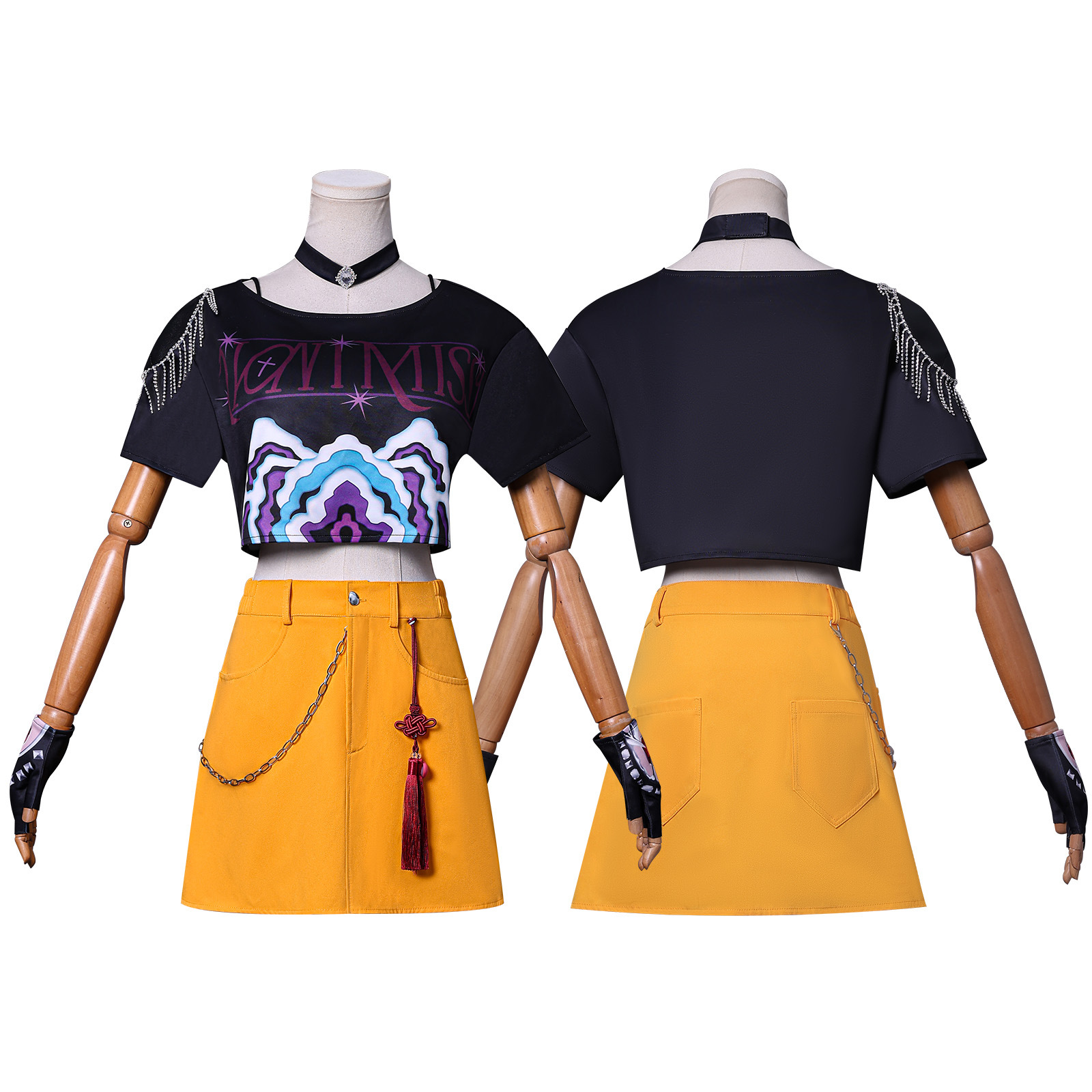 KPop Demon Hunters COS Stage Performance Costume