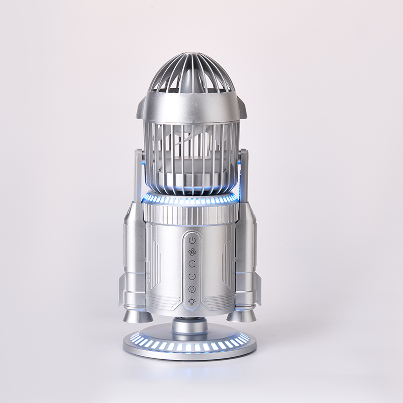 Rocket-Inspired Desktop Fan