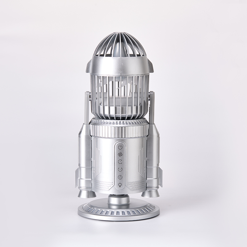  Rocket-Inspired Desktop Fan