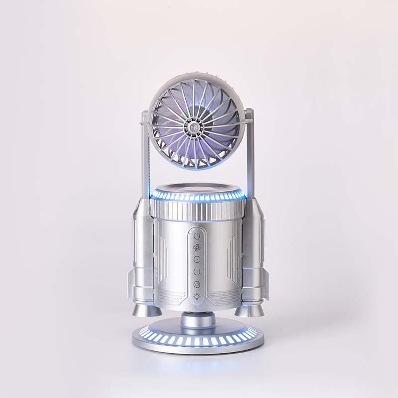  Rocket-Inspired Desktop Fan