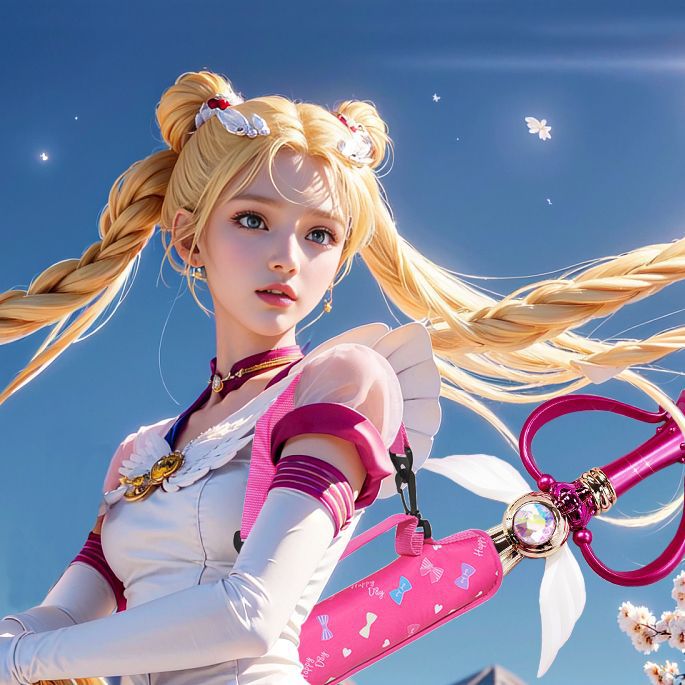 Magical Girl Cosplay Umbrella