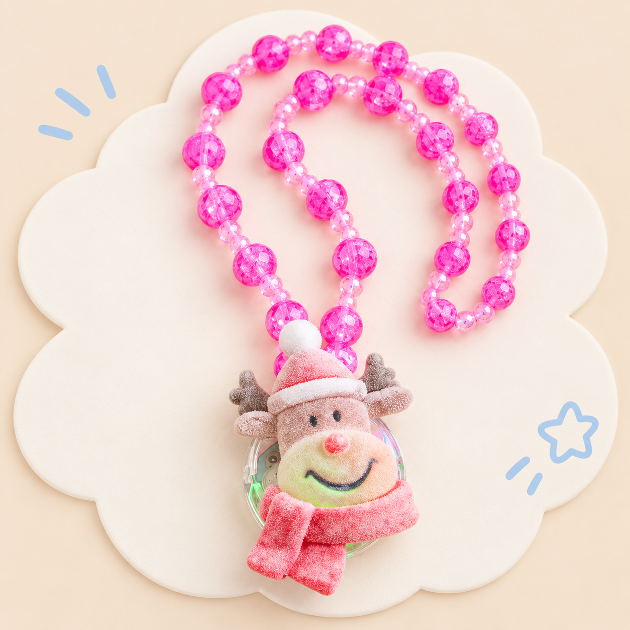 Light-Up Christmas Character Party Accessory