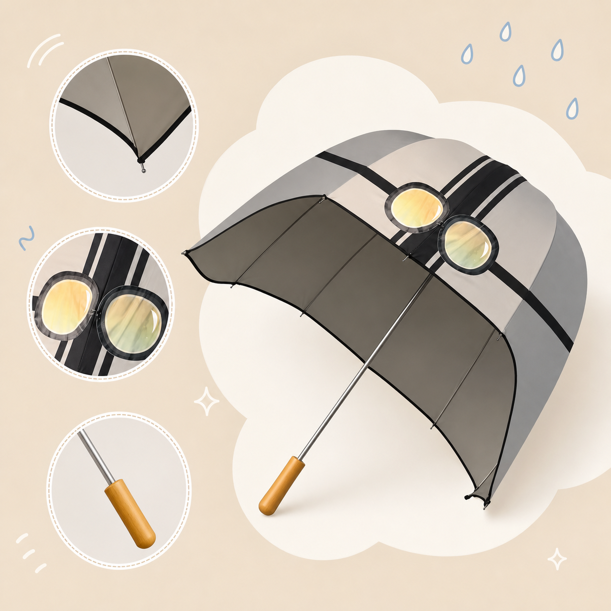 Goggle Rain Umbrella