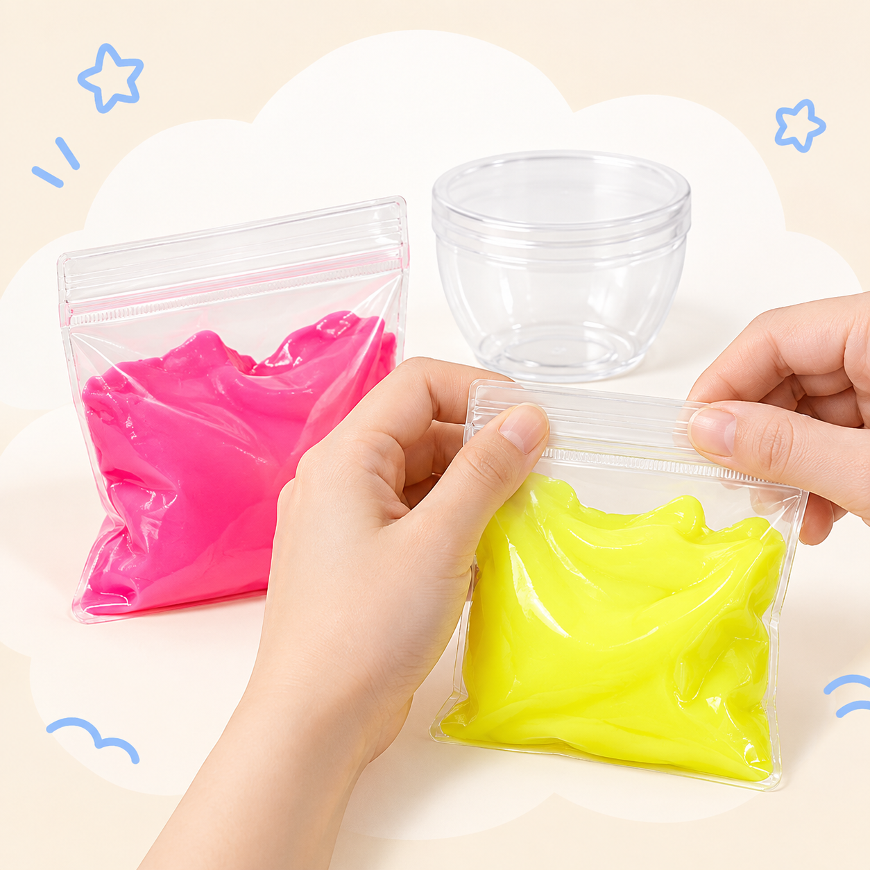 DIY Slime Making Kit with Mixing Container