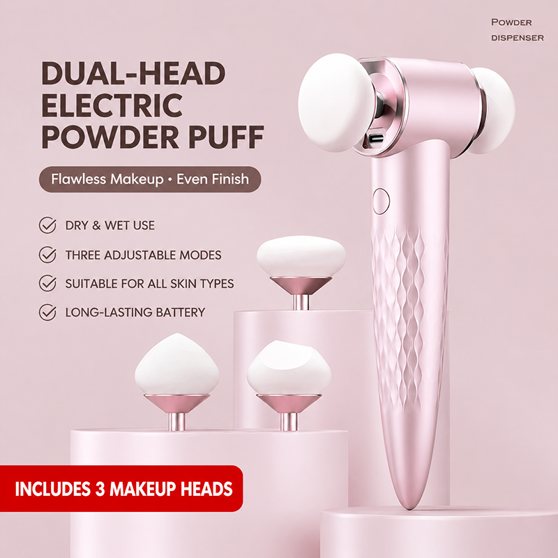 ELECTRIC POWDER MAKEUP APPLICATOR