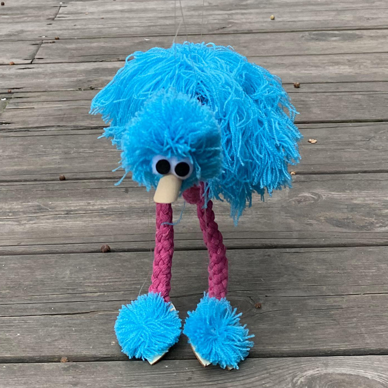 Pull-string Wooden Puppet Bird - Fun & Creative IQ Toy