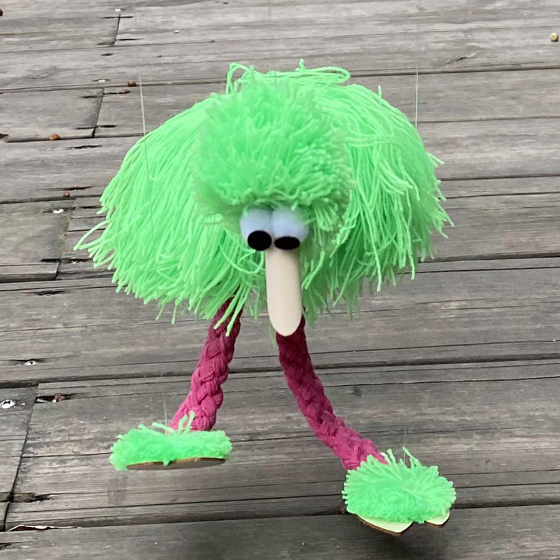 Pull-string Wooden Puppet Bird - Fun & Creative IQ Toy