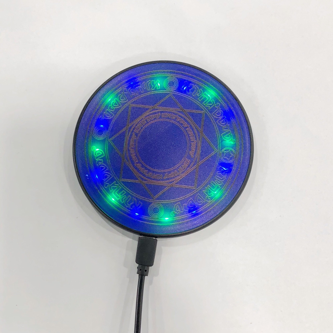 Creative Magic Circle LED Wireless Charger with Sound Effects