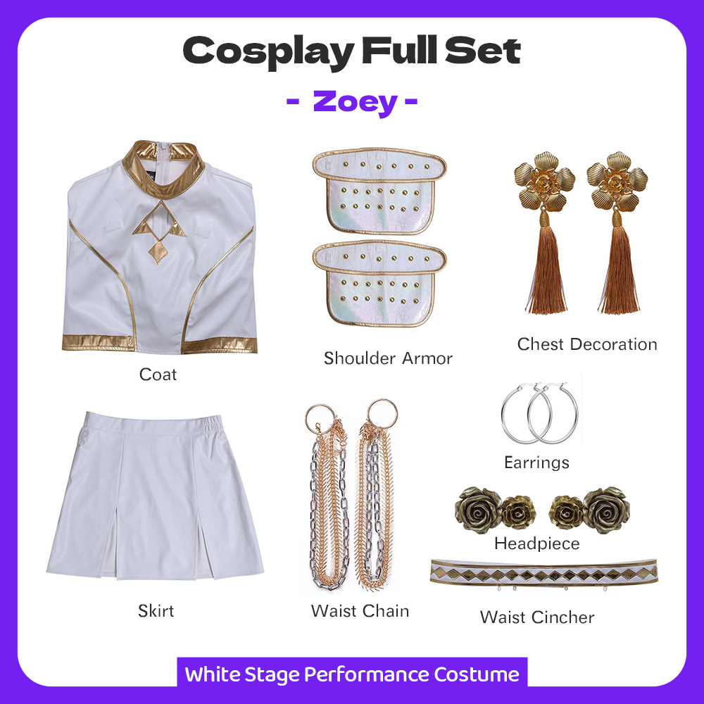 KPop Demon Hunters COS Stage Performance Costume