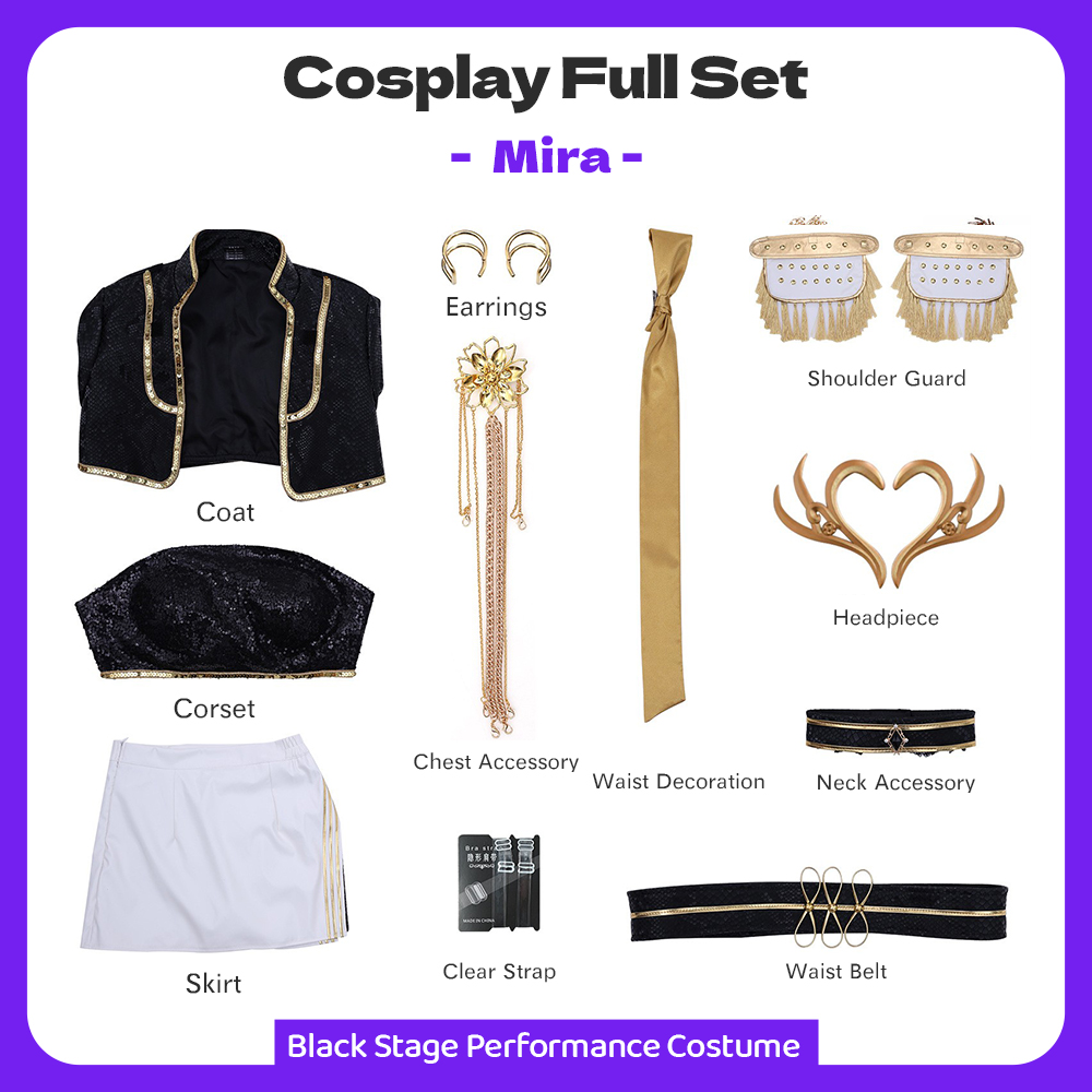 KPop Demon Hunters COS Stage Performance Costume