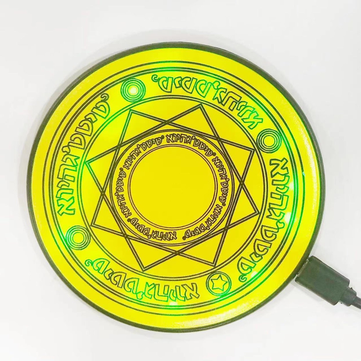 Creative Magic Circle LED Wireless Charger with Sound Effects