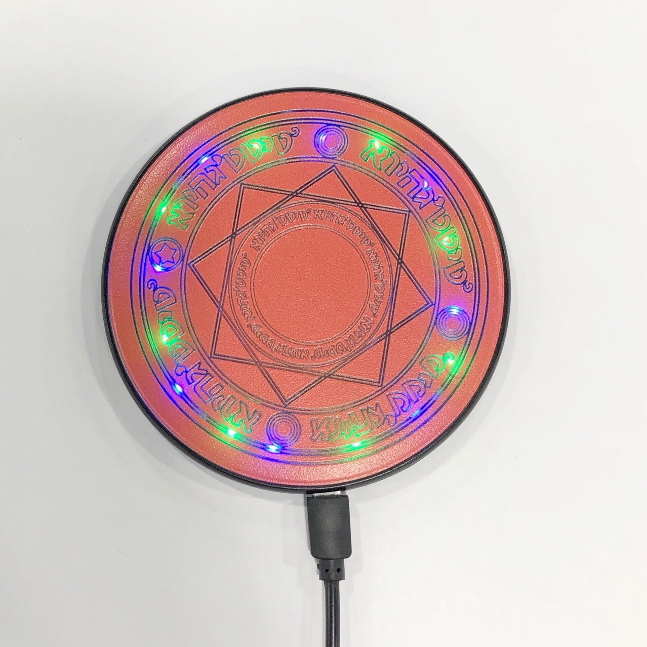 Creative Magic Circle LED Wireless Charger with Sound Effects