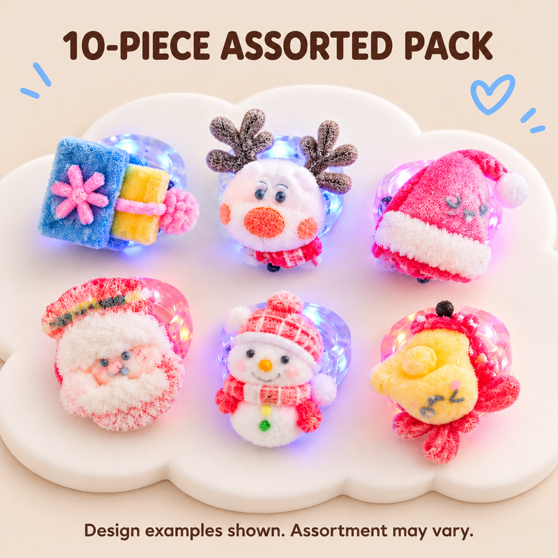 Light-Up Christmas Character Party Accessory