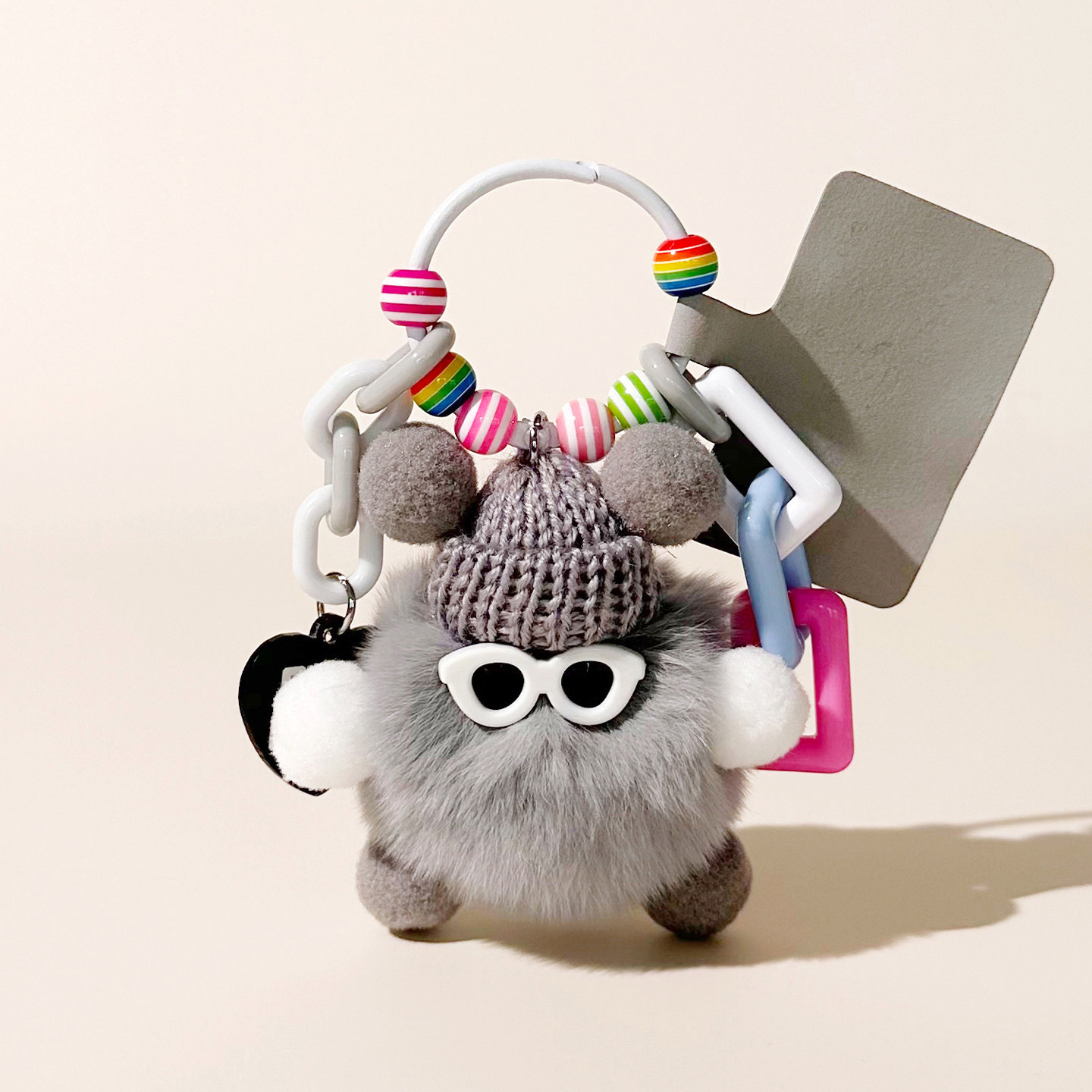 Fluffy Bag Charm