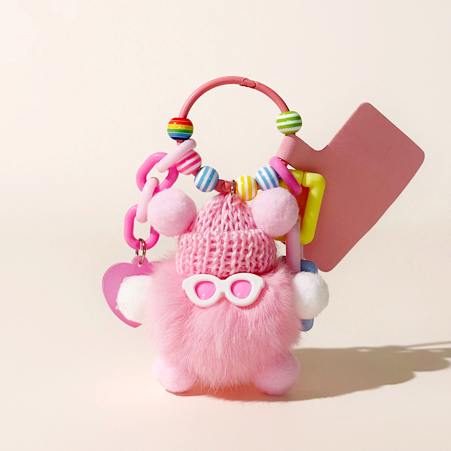 Fluffy Bag Charm