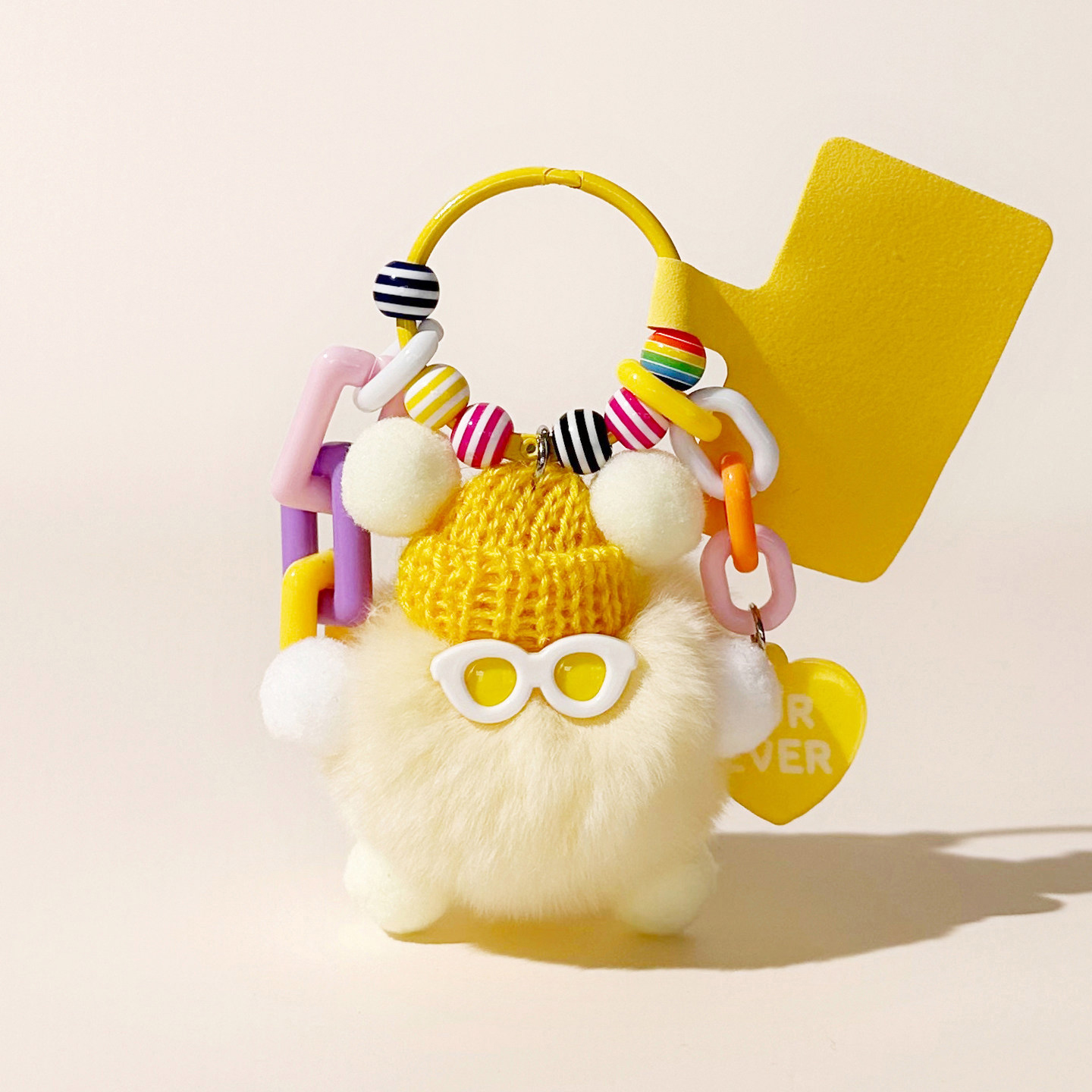 Fluffy Bag Charm