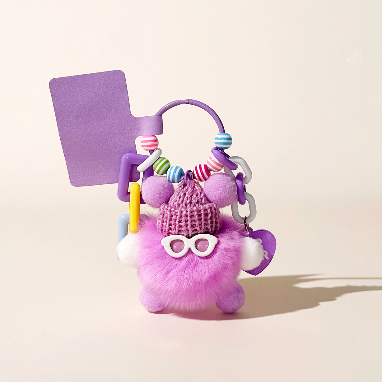 Fluffy Bag Charm