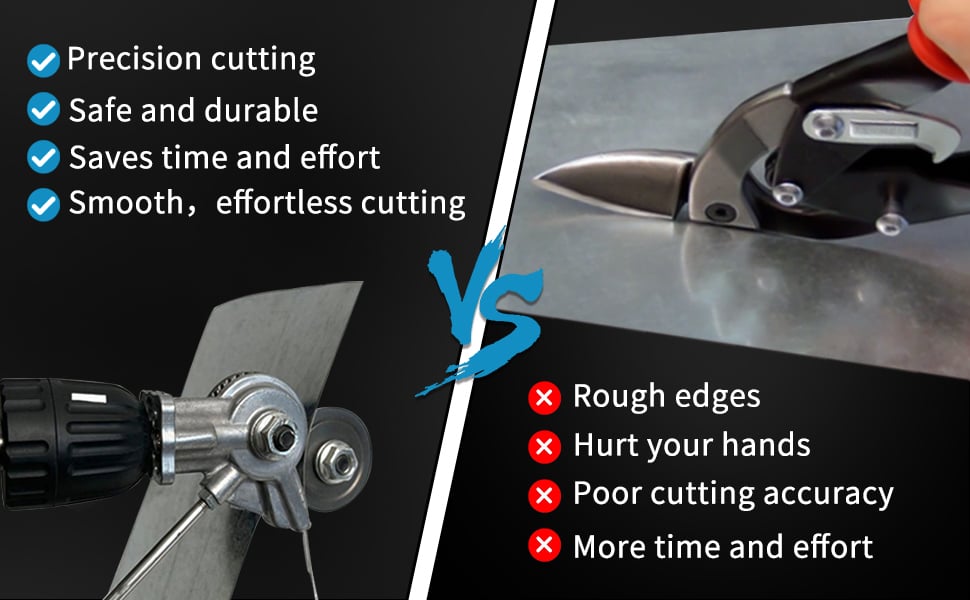 Metal Cutter Drill Attachment