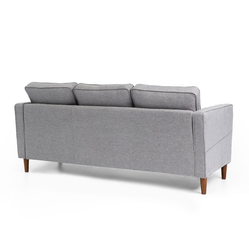Hana 73 Square Arm Sofa
