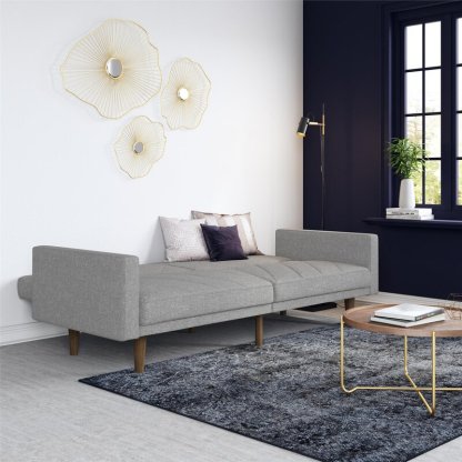 Adria Twin 78.5 Wide Split Back Convertible Sofa