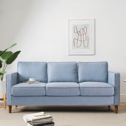 Hana 73 Square Arm Sofa