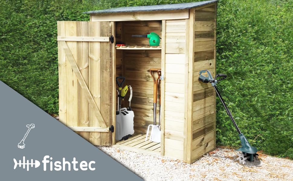 Motobineuse Sans Fils Ultra Pratique Retire la Mousse du Gazon - Bordures Propres - Ext��rieur Cabane