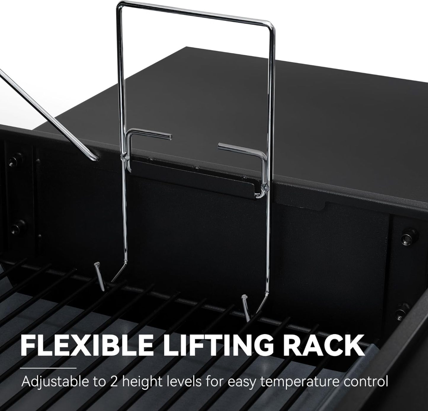 Royal Gourmet CC1830S BBQ Charcoal Grill and Offset Smoker | 823 Square Inch cooking surface