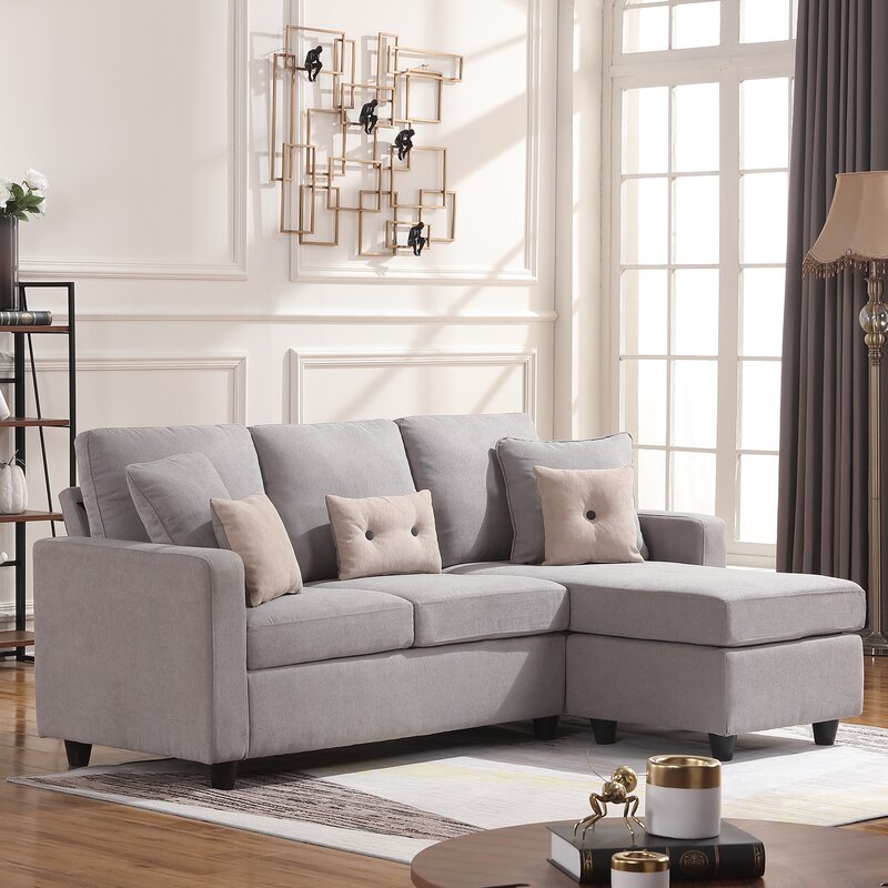 Campbelltown 78.5′ Wide Reversible Sofa & Chaise With Ottoman